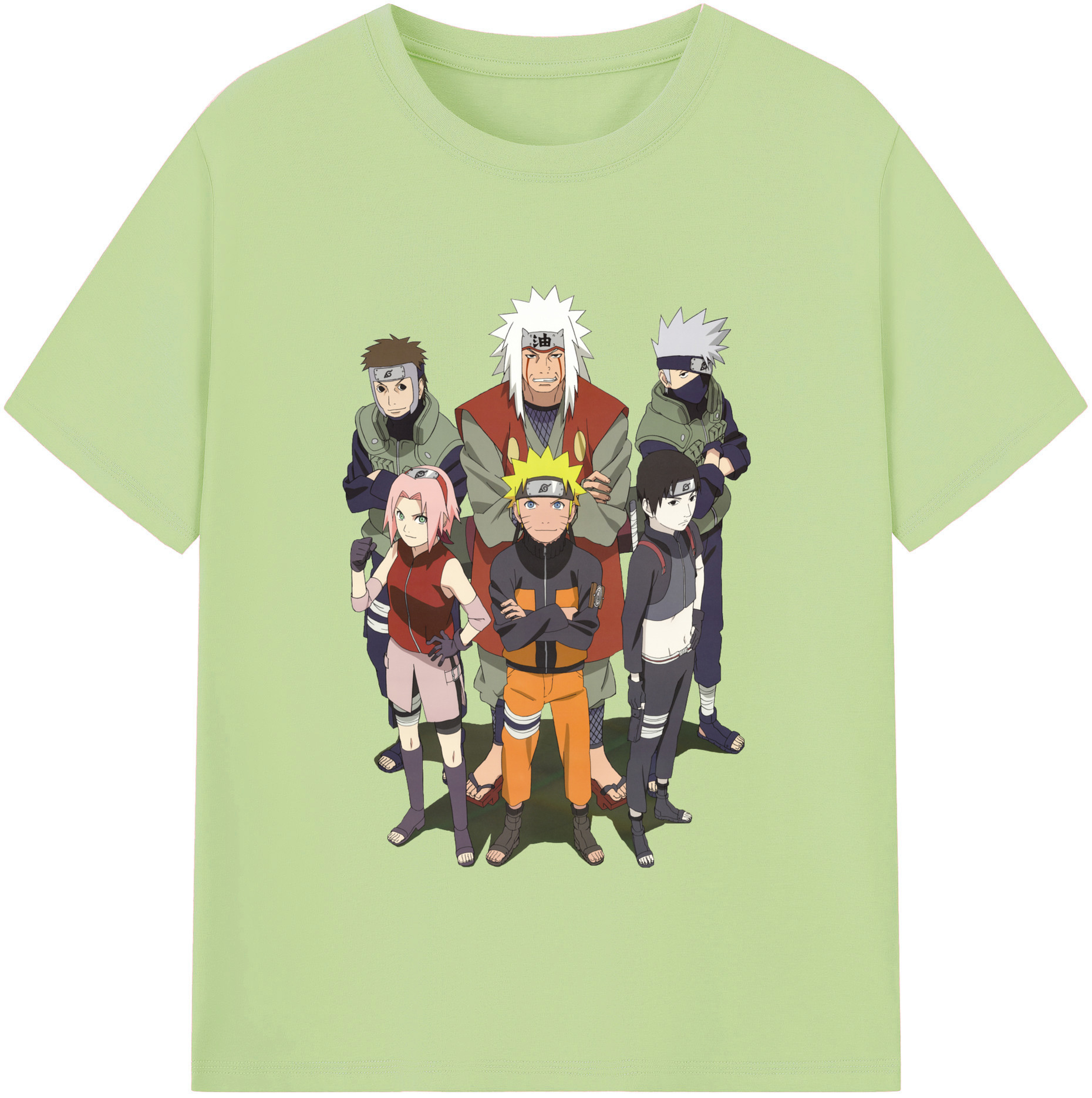 （画像用） NARUTO -ナルト- うずまき ナルト Uzumaki Naruto 綿100％半袖Tシャツ（フロントプリント）